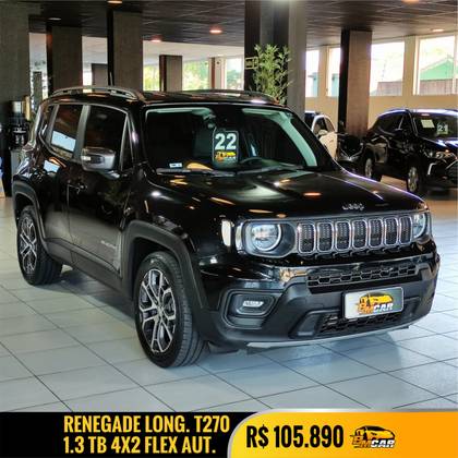 JEEP RENEGADE 1.3 T270 TURBO FLEX LONGITUDE AT6